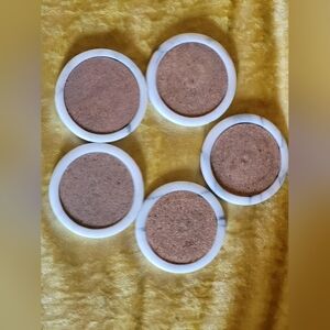 SET OF 5 VINTAGE MARBLE COASTERS